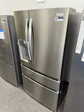 Frigidaire Gallery 36 in. 22 cu. ft. Counter-Depth 4-Door French Door Refrigerator in Smudge-Proof Stainless Steel! (BRAND NEW - SCRATCH/DENT)