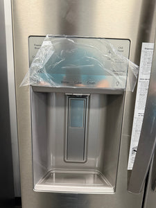 Frigidaire Gallery 36 in. 22 cu. ft. Counter-Depth 4-Door French Door Refrigerator in Smudge-Proof Stainless Steel! (BRAND NEW - SCRATCH/DENT)