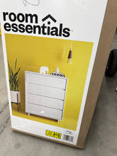 Modern 4 Drawer Dresser Pure White - Room Essentials! (NEW IN BOX)
