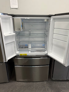 Frigidaire Gallery 36 in. 22 cu. ft. Counter-Depth 4-Door French Door Refrigerator in Smudge-Proof Stainless Steel! (BRAND NEW - SCRATCH/DENT)