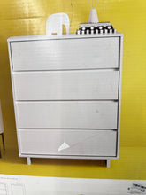 Modern 4 Drawer Dresser Pure White - Room Essentials! (NEW IN BOX)