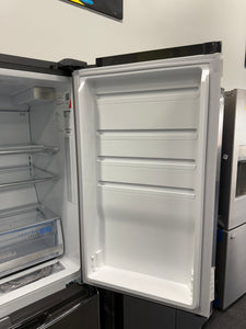 Frigidaire Gallery 36 in. 22 cu. ft. Counter-Depth 4-Door French Door Refrigerator in Smudge-Proof Stainless Steel! (BRAND NEW - SCRATCH/DENT)