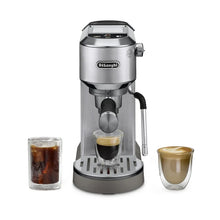 De’Longhi Dedica Duo espresso machine, compact size with built in frother for latte art, brew espresso, cold brew, lattes & more! (USED - TESTED)