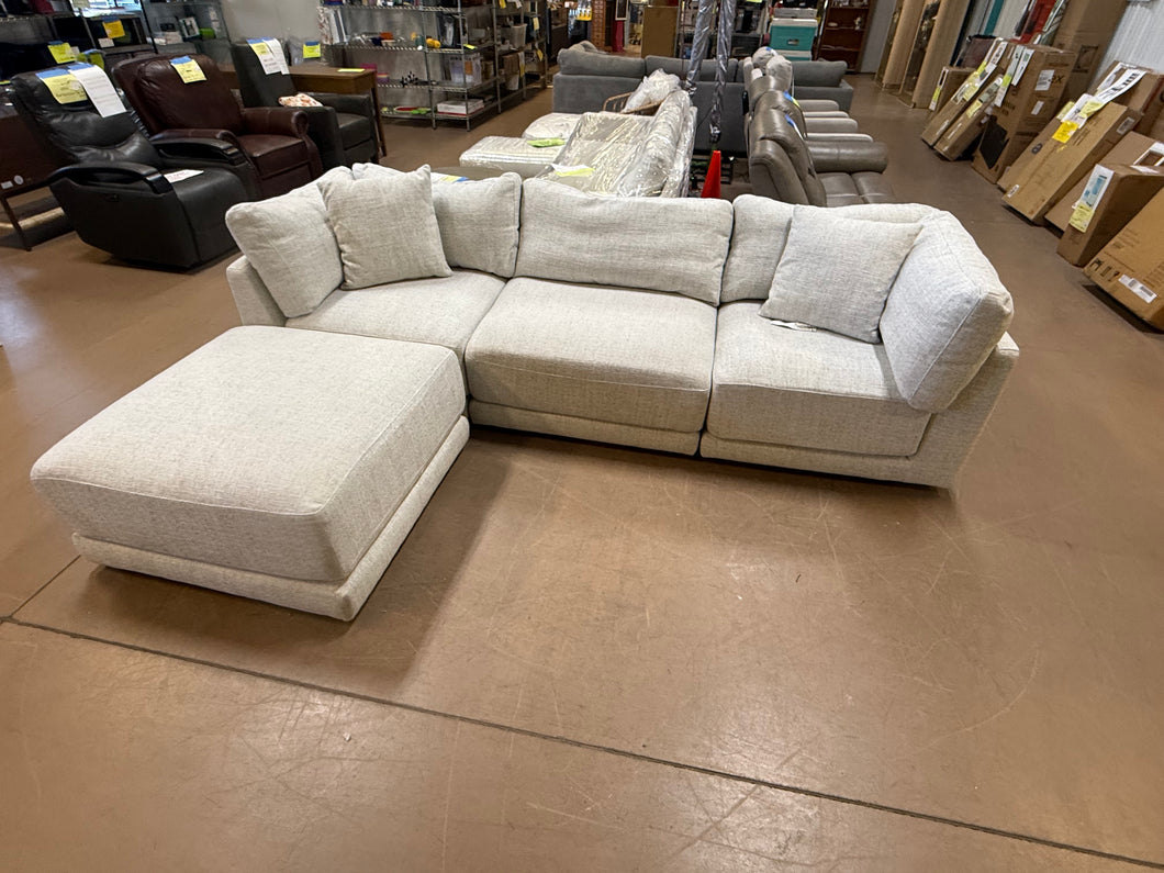 Dayna 4-piece Fabric Modular Sectional!! BRAND NEW!!