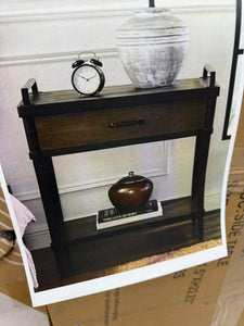 Emy Rustic Accent End Table! (NEW IN BOX)