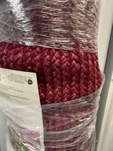 7'x10' Natural Woven Rectangular Braided Outdoor Area Rug Rose! (NEW)