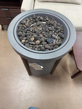20lb Column Propane Fire Pit Gray - Threshold! (NEW)