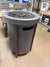 20lb Column Propane Fire Pit Gray - Threshold! (NEW)