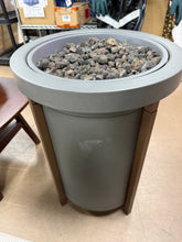 20lb Column Propane Fire Pit Gray - Threshold! (NEW)