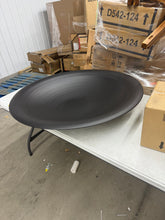 38” diameter steel fire pit bowl only - new