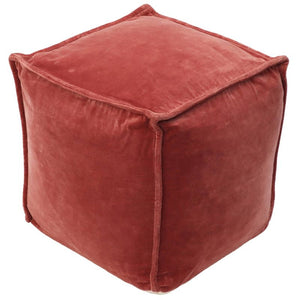 Costa Velvet Pouf Blush - Threshold™**New**