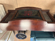 SALVAGE SPECIAL - Well Universal 72” Electric Fireplace Media Mantle! 
-Damaged from shipping but still works great! (Missing The Top - Has Scratch’s - Digital Screen on Fire Place Does Not work But remote Does! - Photos Shown)