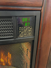 SALVAGE SPECIAL - Well Universal 72” Electric Fireplace Media Mantle! 
-Damaged from shipping but still works great! (Missing The Top - Has Scratch’s - Digital Screen on Fire Place Does Not work But remote Does! - Photos Shown)