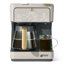 Beautiful Multi-Brew 12-Cup Programmable Drip & Single-Serve Coffee Maker, Porcini Taupe by Drew Barrymore! (USED - CLEAN)