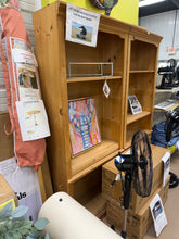 32” by 78” by 12” unfinished solid pine book case- one has lower doors and one does not- first to purchase their book case gets choice!