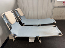 Folding Beach Tanning Chair Light Blue - Room Essentials, Set of 2! (BRAND NEW - 1 IS DIRTY FROM SHIPPING)