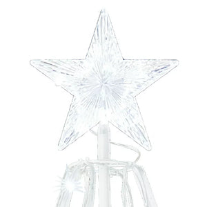 Holiday Time 8 Function LED Pre-Lit Christmas Tree, 7', Cool White! (New In Box)

-Brand new