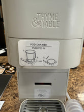 Thyme & Table Multi Capsule Coffee Machine, Universal Capsule Compatible with Espresso and Coffee, One-Touch Controls, Sand White! (USED - CLEAN) - NO SHIPPING!