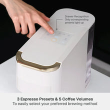 Thyme & Table Multi Capsule Coffee Machine, Universal Capsule Compatible with Espresso and Coffee, One-Touch Controls, Sand White! (USED - CLEAN) - NO SHIPPING!