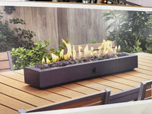 28" Outdoor Tabletop Fireplace Black - Threshold! (NEW IN BOX)
