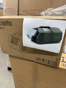 Hoore 1450 BTU (DOE SACC) 100-Volt Inverter Quiet Portable Outdoor Air Conditioner for Tent for 50 Sq. Ft. in Green! (NEW IN BOX)