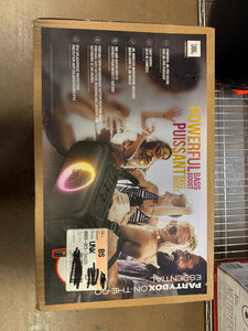 JBL Party Box OnTheGo Bluetooth Wireless Speaker - Black: Rechargeable, IPX4, USB Charging!! NEW!!