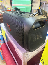 JBL Party Box OnTheGo Bluetooth Wireless Speaker - Black: Rechargeable, IPX4, USB Charging!! LIGHTLY USED, TESTED WORKS GREAT(MISSING MICROPHONE)!!
