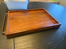 Wooden Tray with Brass Wire Handles - Hearth & Hand!! NEW!!