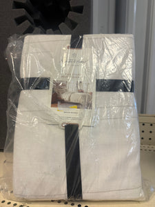Fine Stripe Duvet & Sham Set Twilight Taupe/Sour Cream - Hearth & Hand!! NEW!!