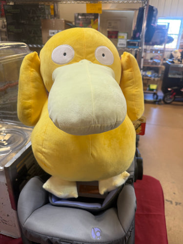 Pokemon 24” Plush, Psyduck!! NEW(DIRTY FROM SHIPPING)!!
