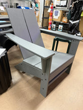 POLYWOOD St. Croix Contemporary Adirondack - Slate Gray: Durable Outdoor Seating, Weather-Resistant! (NEW & ASSEMBLED)