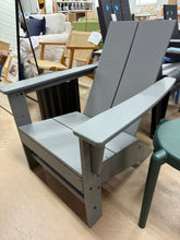 POLYWOOD St. Croix Contemporary Adirondack - Slate Gray: Durable Outdoor Seating, Weather-Resistant! (NEW & ASSEMBLED)