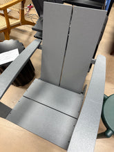 POLYWOOD St. Croix Contemporary Adirondack - Slate Gray: Durable Outdoor Seating, Weather-Resistant! (NEW & ASSEMBLED)