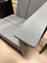 POLYWOOD St. Croix Contemporary Adirondack - Slate Gray: Durable Outdoor Seating, Weather-Resistant! (NEW & ASSEMBLED)