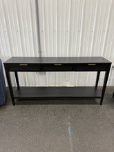 East Bluff Wicker Drawer Console Table Black - Threshold™ designed with Studio McGee! (NEW & ASSEMBLED)