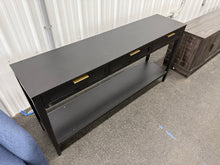 East Bluff Wicker Drawer Console Table Black - Threshold™ designed with Studio McGee! (NEW & ASSEMBLED)