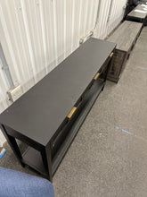 East Bluff Wicker Drawer Console Table Black - Threshold™ designed with Studio McGee! (NEW & ASSEMBLED)