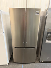 Frigidaire Gallery Standard-Depth 20-cu ft 3 -Door French Door Refrigerator with Ice Maker with Water Dispenser ( Smudge-Proof Stainless Steel ) ENERGY STAR Certified! (NEW - DENTED)