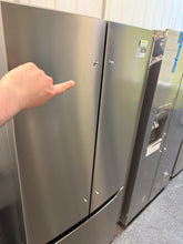 Frigidaire Gallery Standard-Depth 20-cu ft 3 -Door French Door Refrigerator with Ice Maker with Water Dispenser ( Smudge-Proof Stainless Steel ) ENERGY STAR Certified! (NEW - DENTED)