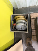 Weight bundle - over 150 lbs cast iron and some vinyl plates and two dumbbell bars