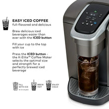 Keurig K-Elite Single-Serve K-Cup Pod Coffee Maker, Brushed Slate! (NEW IN BOX) - NO SHIPPING!
