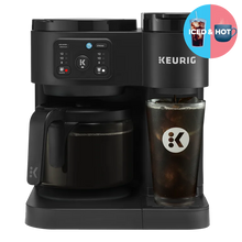 Keurig K-Duo Essentials, Hot & Iced Single-Serve K-Cup Pod Coffee Maker & Carafe, Black!! BRAND NEW!!