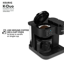 Keurig K-Duo Essentials, Hot & Iced Single-Serve K-Cup Pod Coffee Maker & Carafe, Black!! BRAND NEW!!
