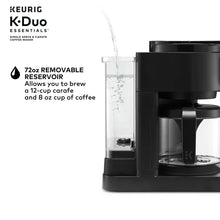 Keurig K-Duo Essentials, Hot & Iced Single-Serve K-Cup Pod Coffee Maker & Carafe, Black!! BRAND NEW!!