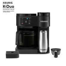 Keurig K-Duo Essentials, Hot & Iced Single-Serve K-Cup Pod Coffee Maker & Carafe, Black!! BRAND NEW!!