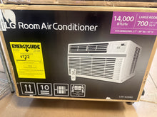 LG New 14,000 BTU 800 Sq ft Window Air Conditioner, LW1424RD! (NEW IN BOX - 115V OUTLET)