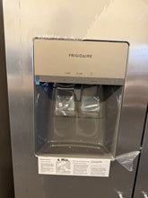 Frigidaire Gallery 22.3-cu ft Side-by-Side Refrigerator with Ice Maker, Water and Ice Dispenser (Fingerprint Resistant Stainless Steel) ENERGY STAR!! BRAND NEW - MINOR DENT!