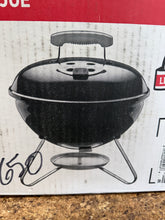 Weber 14" 10020 Portable Grill: Charcoal, Weather-Resistant, Porcelain-Coated, Steel Grates, 147 sq. in. Cooking Area! (NEW IN BOX)