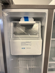 Frigidaire Gallery 22.3-cu ft Side-by-Side Refrigerator with Ice Maker, Water and Ice Dispenser (Fingerprint Resistant Stainless Steel) ENERGY STAR!! BRAND NEW - MINOR DENT!
