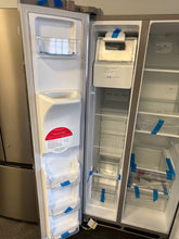 Frigidaire 25.6-cu ft Side-by-Side Refrigerator with Ice Maker, Water and Ice Dispenser (Fingerprint Resistant Stainless Steel) ENERGY STAR! (BRAND NEW - MINOR DENT ON DOOR!)